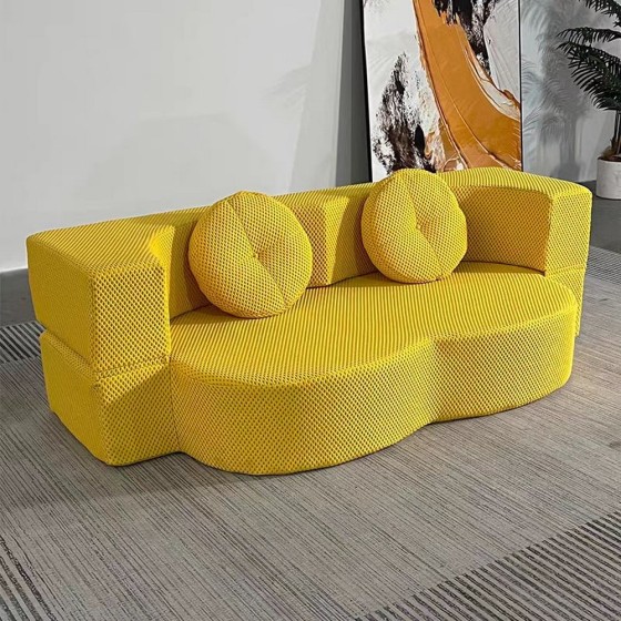 Compressed sofa bed